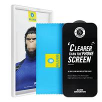 5D Mr. Monkey Grūdintas stiklas - SAMSUNG S26 ULTRA juodas (Strong Premium Ultra Clear AR)