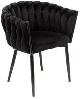 Valgomojo kėdė Homla Prinssi Basic, matinė, juoda sp., 54 cm x 64 cm x 73 cm