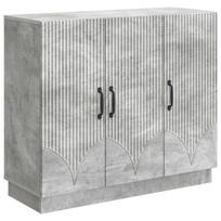 Kabalas Betono pilka 89 x 34,5 x 77 cm Apdirbta mediena