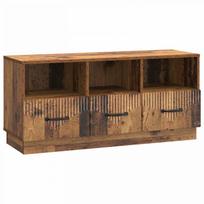 Televizoriaus spintelė Sendintos medienos 102 x 34,5 x 47 cm