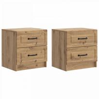 Šalia lovos spintelė 2 pcs Artisano ąžuolo 43 x 34,5 x 44,5 cm