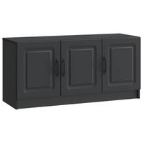 Televizoriaus spintelė Juoda 99 x 34,5 x 47 cm Apdirbta mediena