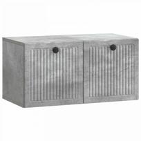 Sieninė TV spintelė Betono pilka 59,5 x 31 x 30 cm