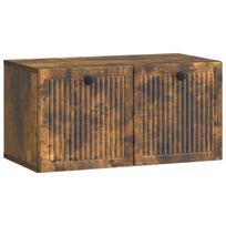 Sieninė TV spintelė Dūminio ąžuolo 59,5 x 31 x 30 cm