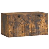 Sieninė TV spintelė Dūminio ąžuolo 59,5 x 31 x 30 cm