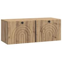 Sieninė TV spintelė Artisano ąžuolo 78,5 x 31 x 30 cm