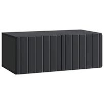 Sieninė TV spintelė Juoda 78,5 x 41 x 30 cm Apdirbta mediena