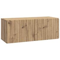 Sieninė TV spintelė Artisano ąžuolo 78,5 x 31 x 30 cm