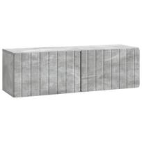 Sieninė TV spintelė Betono pilka 98 x 31 x 30 cm