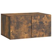 Sieninė TV spintelė Dūminio ąžuolo 59,5 x 41 x 30 cm