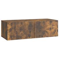 Sieninė TV spintelė Dūminio ąžuolo 98 x 41 x 30 cm