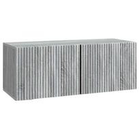 Sieninė TV spintelė Pilka sonoma ąžuolo 78,5 x 31 x 30 cm