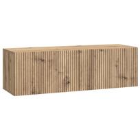 Sieninė TV spintelė Artisano ąžuolo 98 x 31 x 30 cm