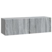 Sieninė TV spintelė Pilka sonoma ąžuolo 98 x 31 x 30 cm