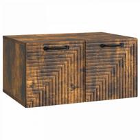 Sieninė TV spintelė Dūminio ąžuolo 59,5 x 41 x 30 cm