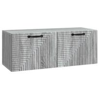 Sieninė TV spintelė Pilka sonoma ąžuolo 78,5 x 31 x 30 cm