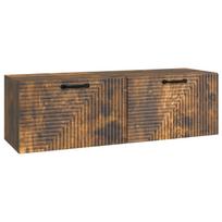 Sieninė TV spintelė Dūminio ąžuolo 98 x 31 x 30 cm
