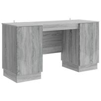 Stalas Pilka sonoma ąžuolo 142,5 x 50 x 75 cm Apdirbta mediena