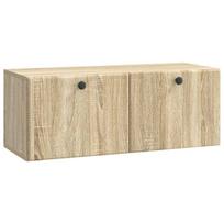 Sieninė TV spintelė Sonoma ąžuolas 78,5 x 31 x 30 cm