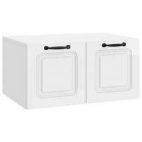 Sieninė TV spintelė Itin blizgi balta 59,5 x 41 x 30 cm