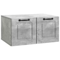 Sieninė TV spintelė Betono pilka 59,5 x 41 x 30 cm
