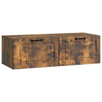 Sieninė TV spintelė Dūminio ąžuolo 98 x 41 x 30 cm