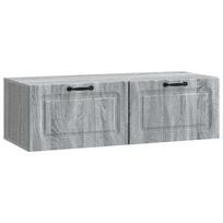 Sieninė TV spintelė Pilka sonoma ąžuolo 98 x 41 x 30 cm