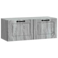 Sieninė TV spintelė Pilka sonoma ąžuolo 78,5 x 31 x 30 cm