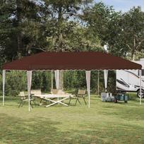 Pop-up šventinis palapinė 575 x 290 x 245 cm Ruda
