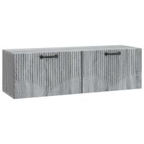 Sieninė TV spintelė Pilka sonoma ąžuolo 98 x 31 x 30 cm