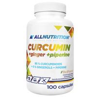AllNutrition Curcumin + Ginger + Piperine 100 caps.