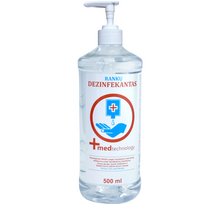 MEDTECHNOLOGY dezinfekantas rankoms su pompa, 500 ml