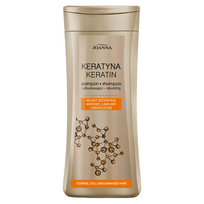 JOANNA šampūnas lūžinėjantiems plaukams KERATIN, 200 ml
