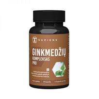 SAPIENS maisto papildas GINKMEDŽIŲ KOMPLEKSAS PRO, 90 tab.