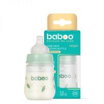 BABOO buteliukas su plačiu kakleliu PEACHY KEEN, nuo 0 mėn., 180 ml
