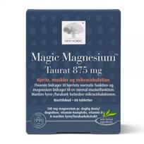 NEW NORDIC maisto papildas MAGIC MAGNESIUM TAURAT, 60 tab.