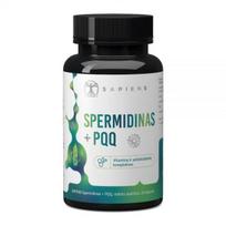 SAPIENS maisto papildas SPERMIDINAS + PQQ, 30 kaps.