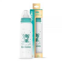 BABOO siauro kaklelio stiklinis buteliukas, nuo 3 mėn., 240 ml