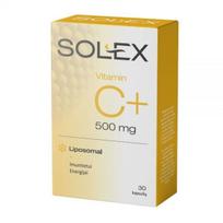 SOLEX maisto papildas VITAMIN C+ 500 mg, liposomose, 30 kaps.