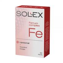 SOLEX maisto papildas FERRUM COMPLEX, liposomose, 30 kaps.