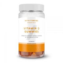 MYVITAMINS maisto papildas VITAMIN D GUMMIES, apelsinų skonio, 60 guminukų