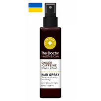 THE DOCTOR plaukų purškiklis IMBIERAS + KOFEINAS, 150 ml