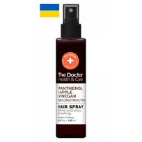 THE DOCTOR plaukų purškiklis PANTENOLIS + OBUOLIŲ ACTAS, 150 ml