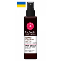 THE DOCTOR plaukų purškiklis KERATINAS + ARGININAS + BIOTINAS, 150 ml