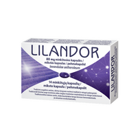 LILANDOR 80 mg minkštosios kapsulės N14