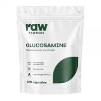 RAW POWDERS maisto papildas GLIUKOZAMINAS 500 mg, 120 kaps.