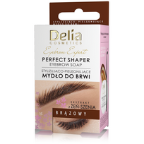 DELIA antakius fiksuojantis muilas PERFECT SHAPER, rudas, 10 ml