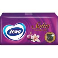 ZEWA vienkartinės nosinės SOFTIS AROMATHERAPY, 1 pak.