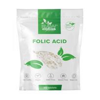RAW POWDERS maisto papildas FOLIO RŪGŠTIS 400 mcg, 90 tab.