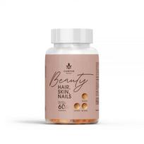 GAMTOS NAMAI maisto papildas BEAUTY HAIR, SKIN, NAILS, aviečių ir mėlynių skonio,60 guminukų